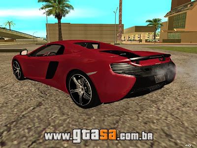 McLaren 650S Spyder 2014 para GTA San Andreas